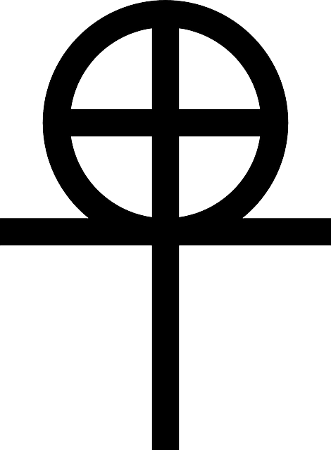 The original Coptic cross used by early Gnostic Christians in Egypt