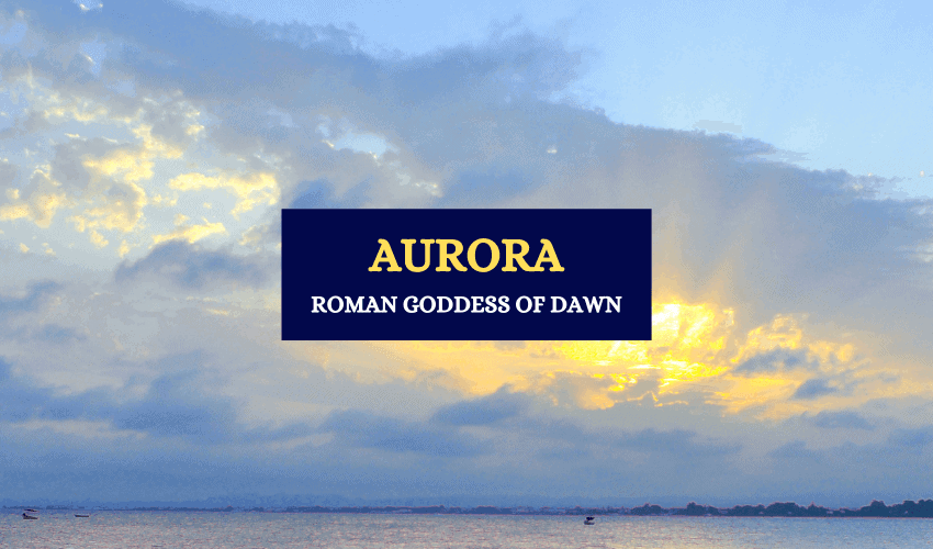 Aurora Roman goddess of dawn