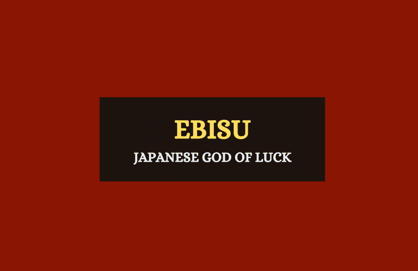 Ebisu Japanese god of luck