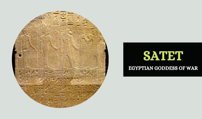 Egyptian goddess Satet