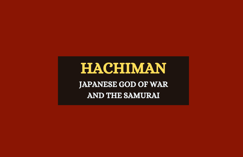 Hachiman Japanese god of war