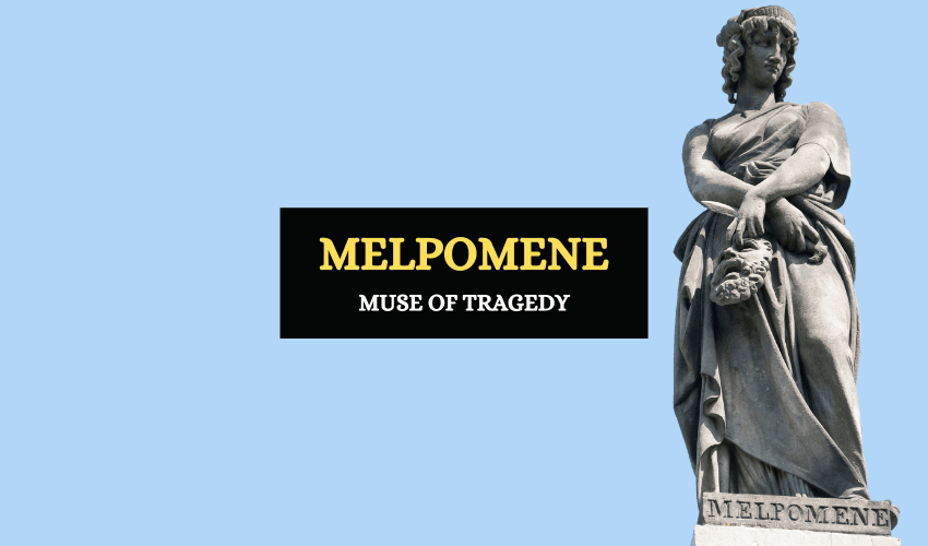 Melpomene muse of tragedy in Greek mythology
