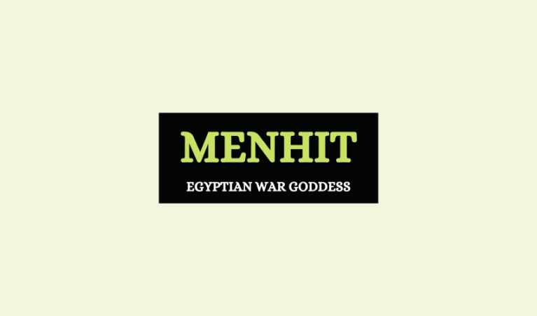 Menhit Egyptian Goddess Of War Symbol Sage
