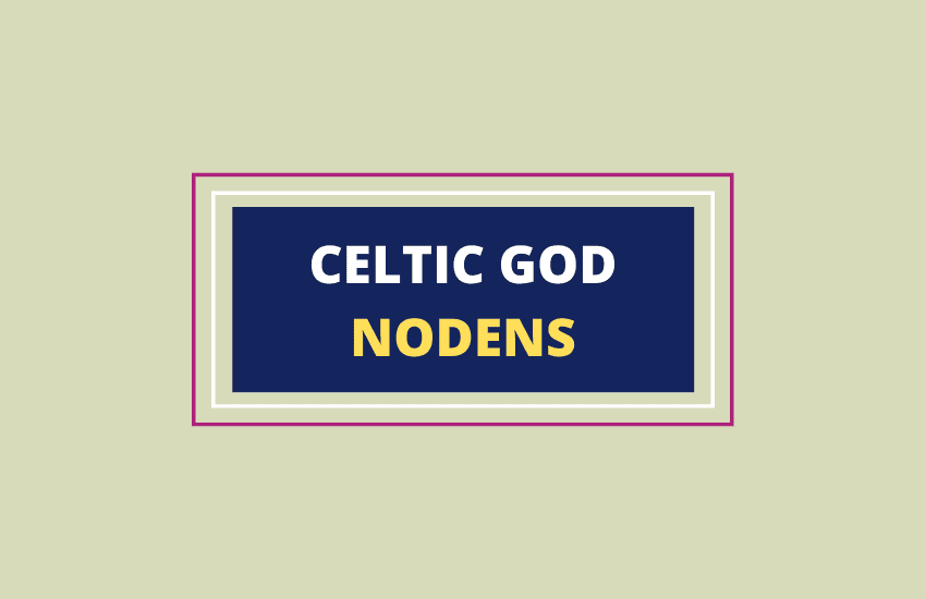 Nodens Celtic mythology