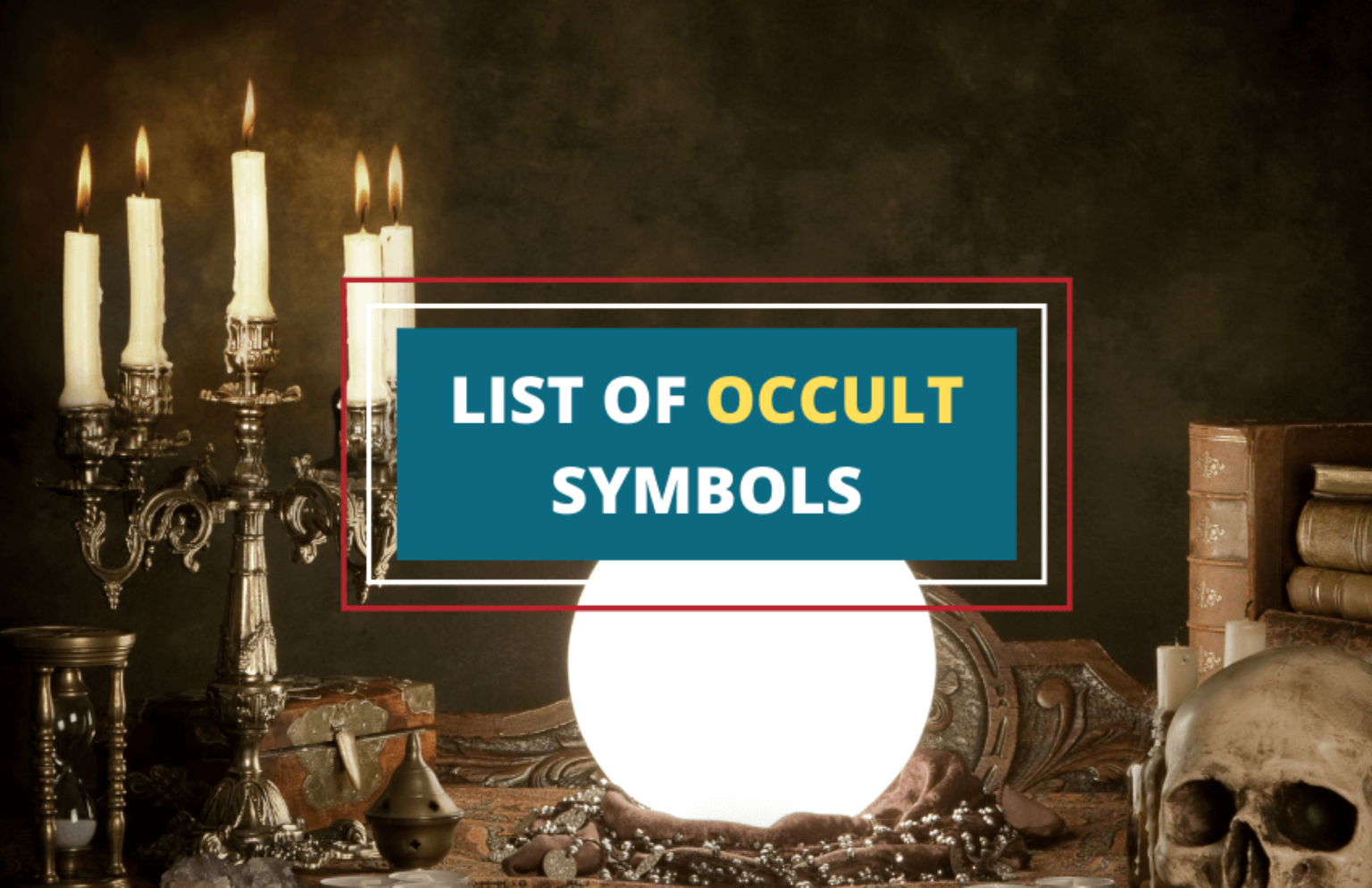 How To Identify Occult Symbols - Gambaran