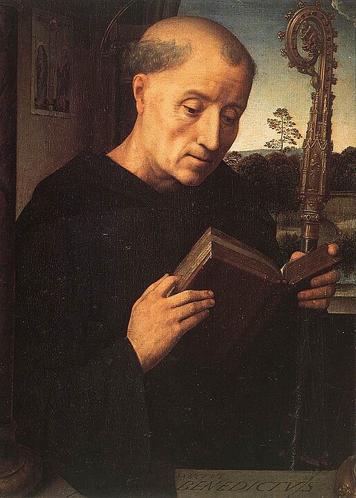 portrait of Saint Benedict