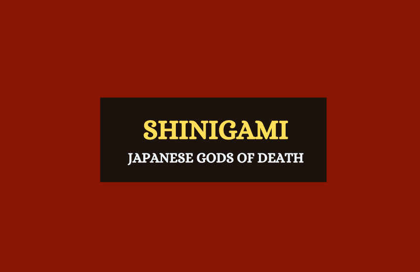 Shinigami Japanese gods of death