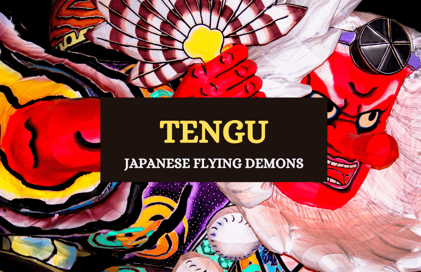 Tengu Japanese flying demons