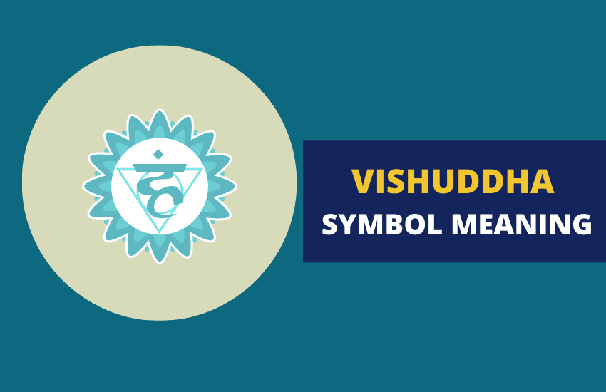 Vishuddha fifth chakra symbol