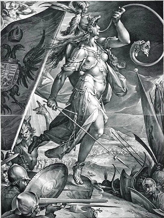 Bellona Leading the Imperial Armies against the Turks