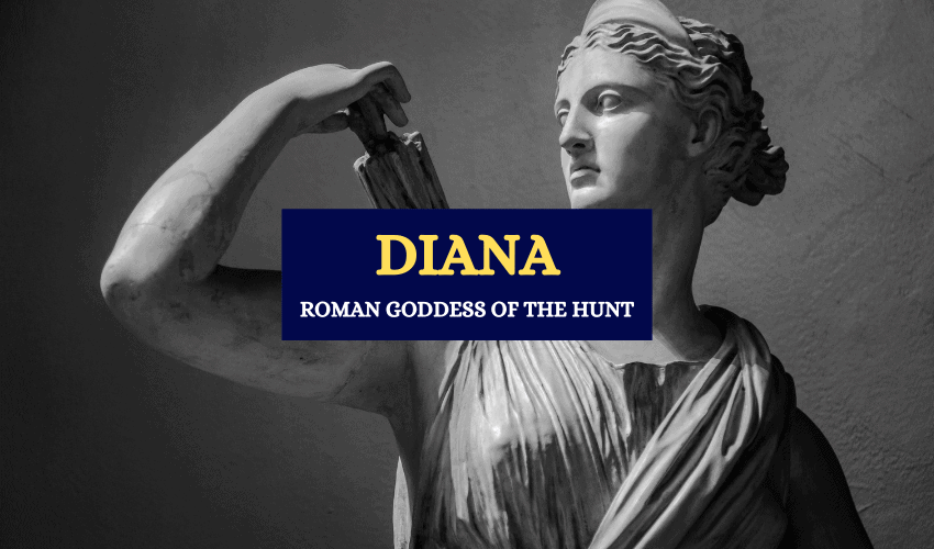 Diana roman goddess