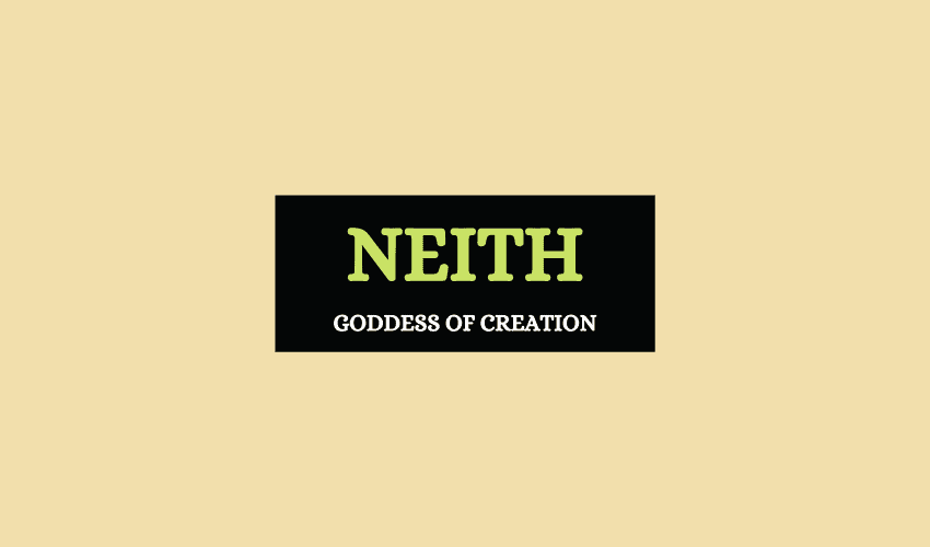Neith Egyptian goddess of creation