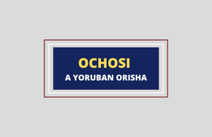 Ochosi – Yoruban Divine Warrior - Symbol Sage