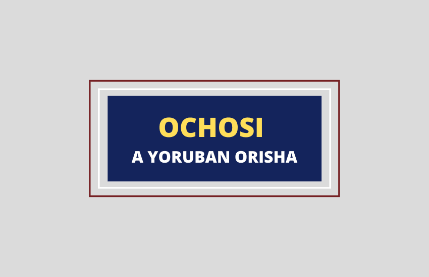 Ochosi mythology