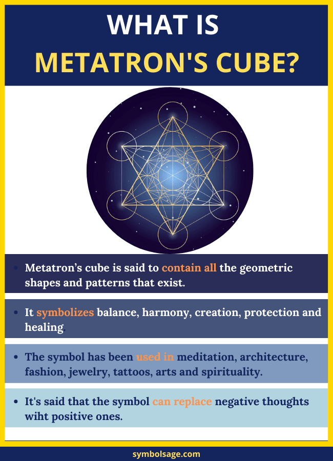 ¿Qué es el cubo de Metatrón?