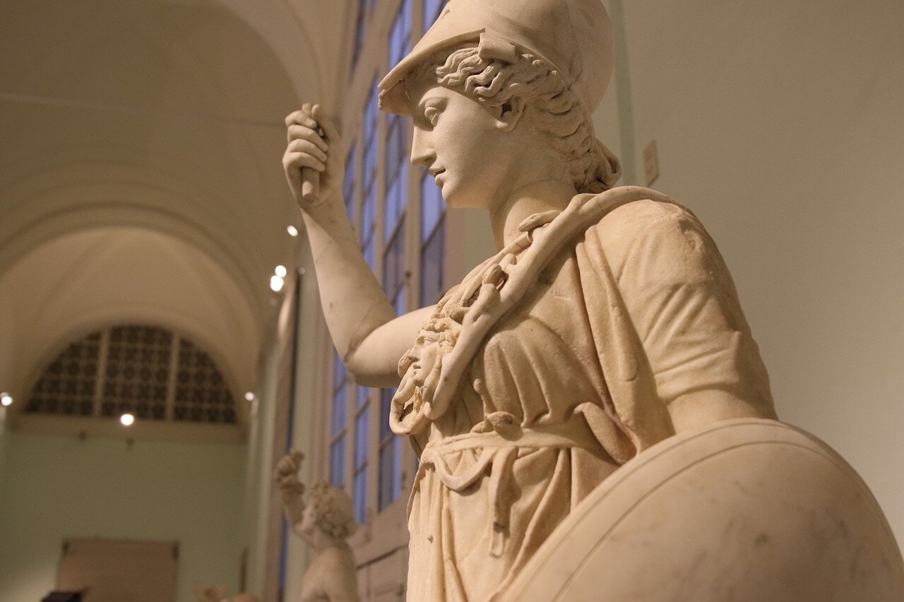 Minerva – Roman Goddess of Wisdom - Symbol Sage

