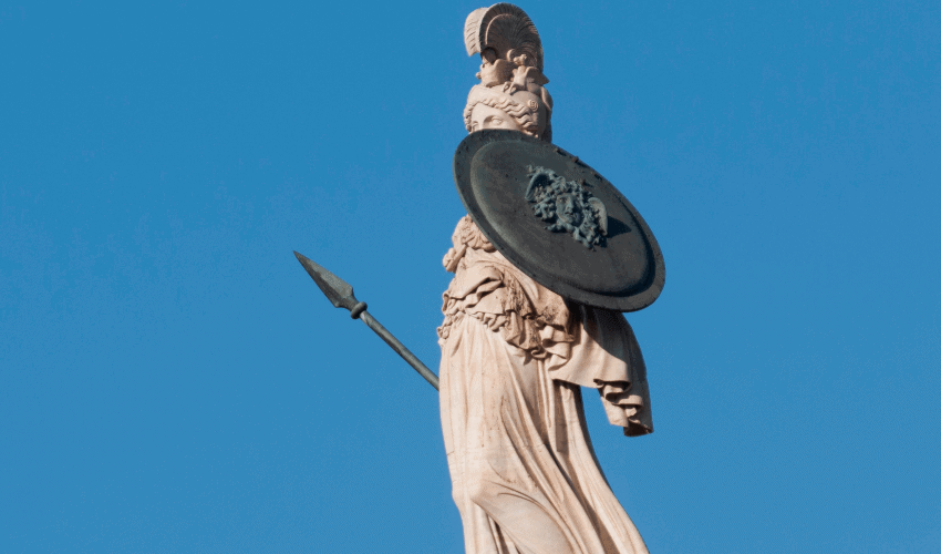 Athenas shield