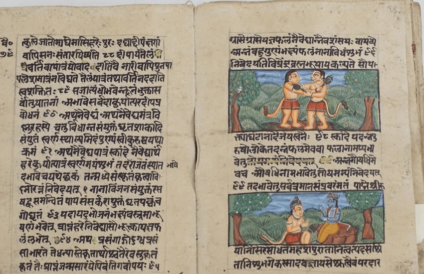 Scenes from ramayana