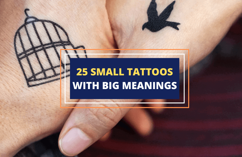 Small tattoos with big meanings