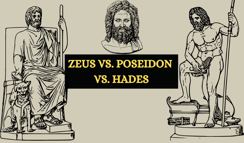 Zeus vs hades vs Poseidon