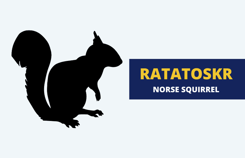 Ratatoskr Norse mythology squirrel