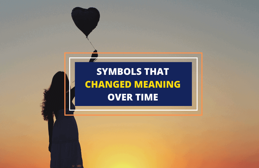 Symbols that changed meaning over time