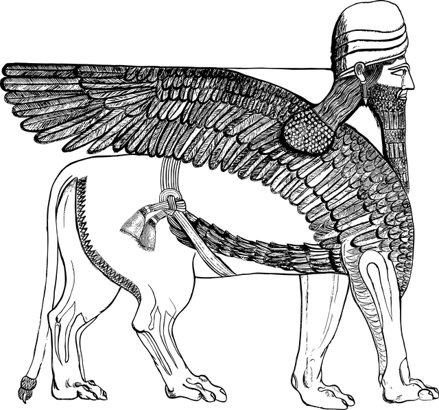 lamassu symbol sumeria