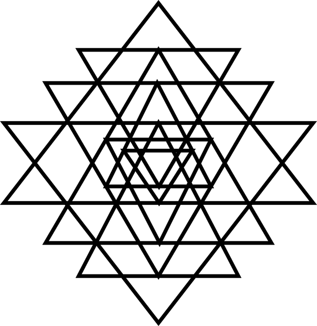 Sri yantra symbol