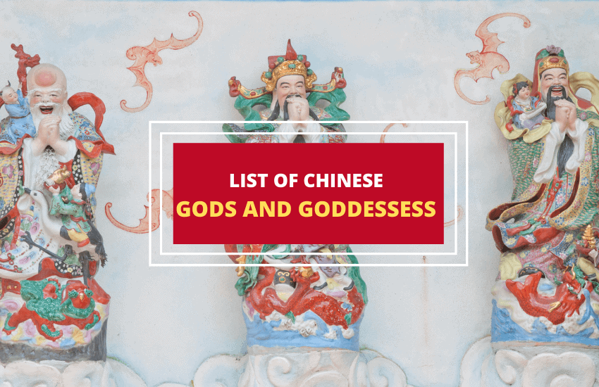 List of Chinese gods and goddesses