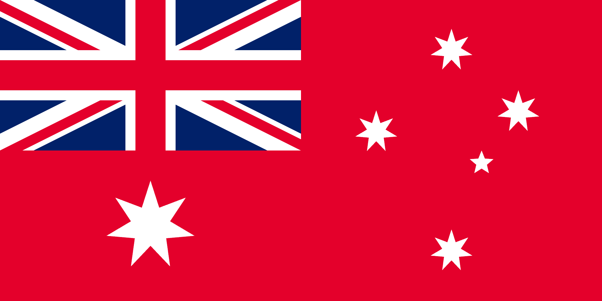 Red ensign Australian flag