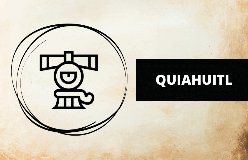 Quiahuitl Aztec symbol meaning