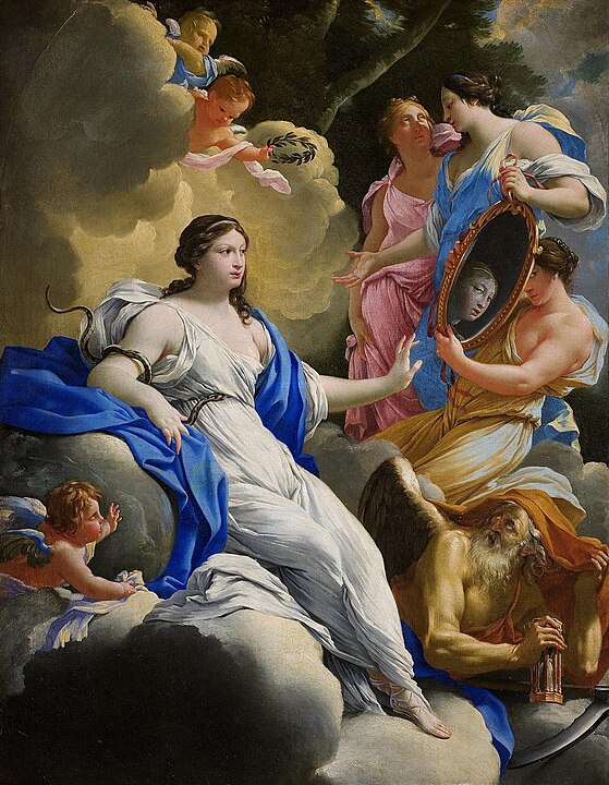 Simon Vouet - Allegory of Prudence