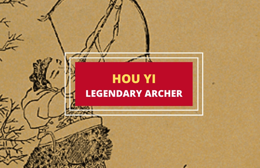 Hou Yi Chinese archer