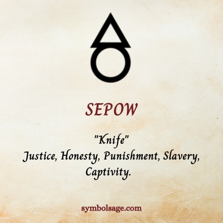 Sepow symbol meaning