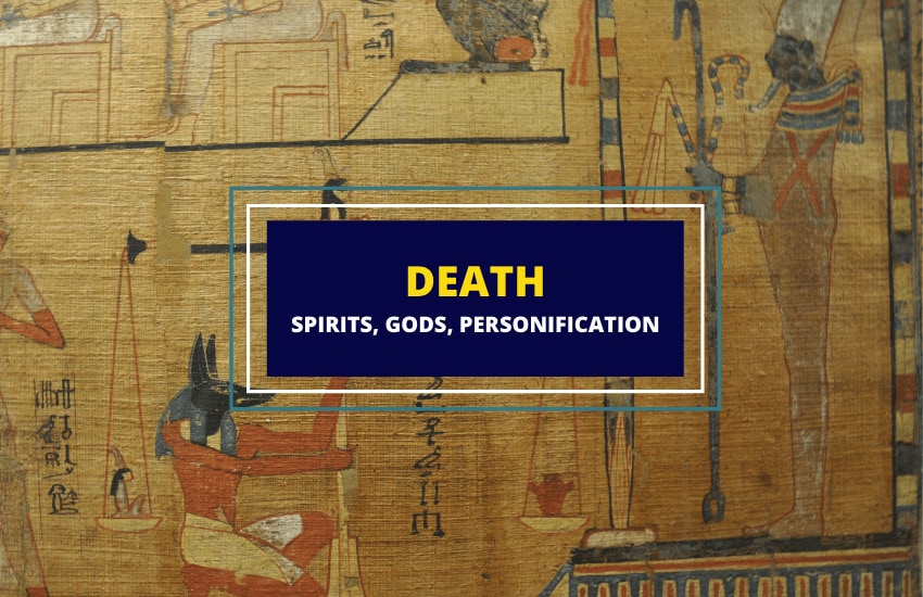 Spirits and personification of death