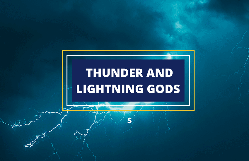 Thunder and lightning gods list