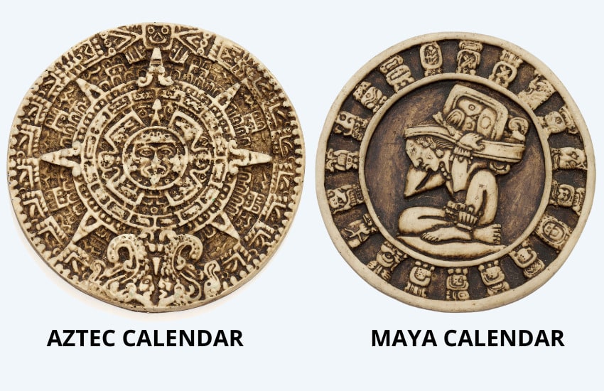 Aztec Vs Maya Calendar Similarities And Differences Symbol Sage