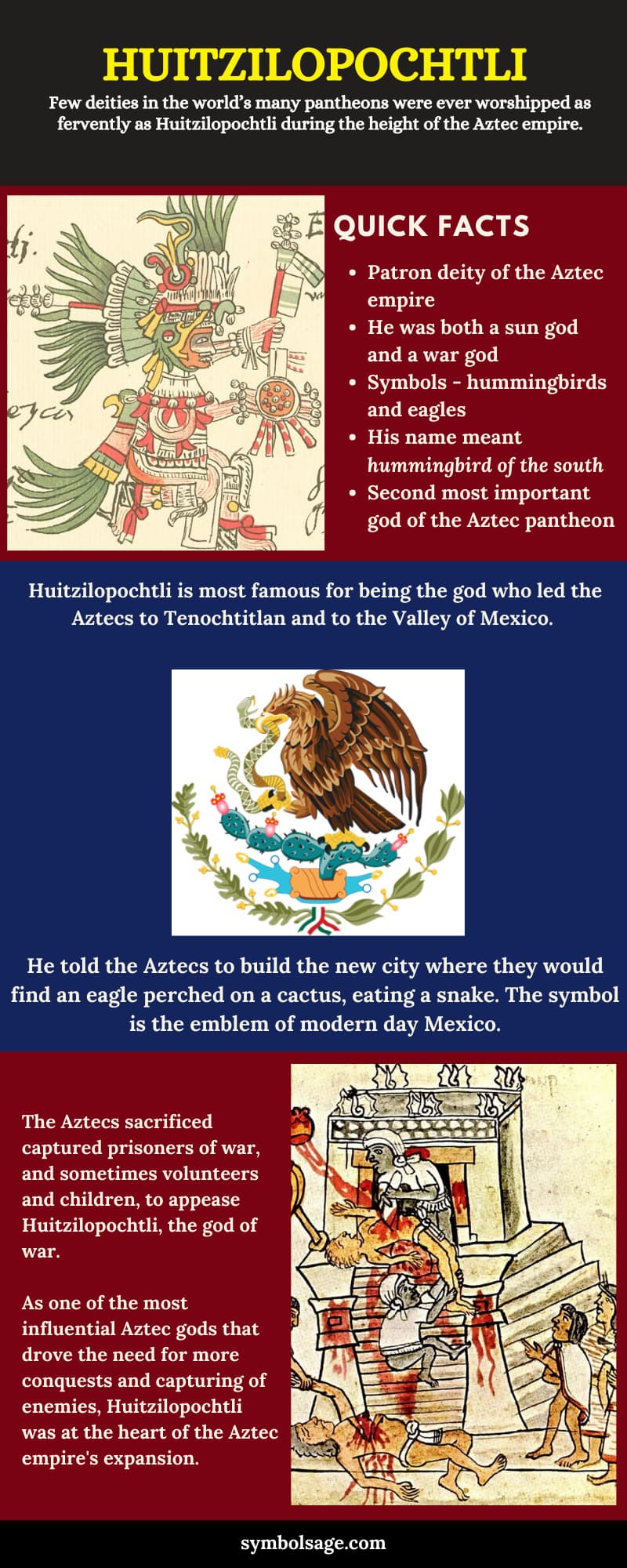 Aztec god of war facts