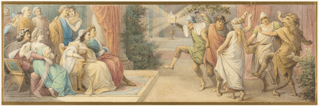 Theseus and Hippolyta