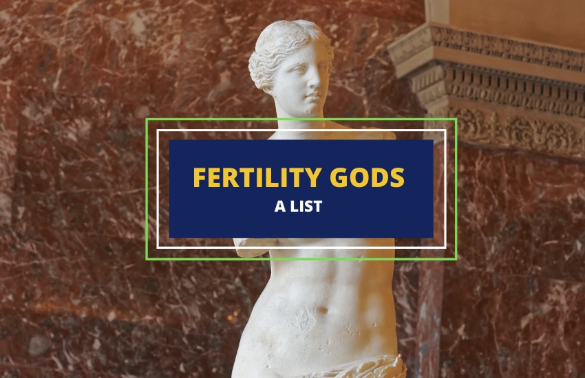 Fertility gods goddesses list