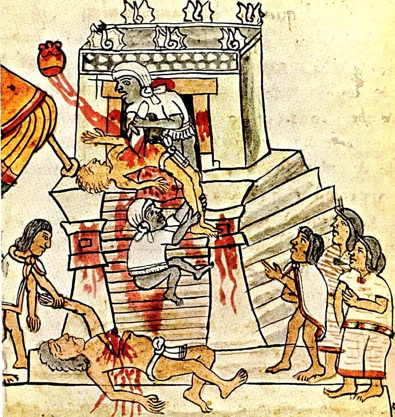 Human sacrifice Aztec