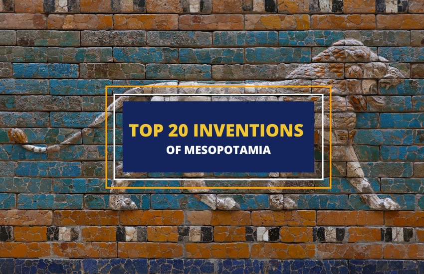 Inventions of Mesopotamia list