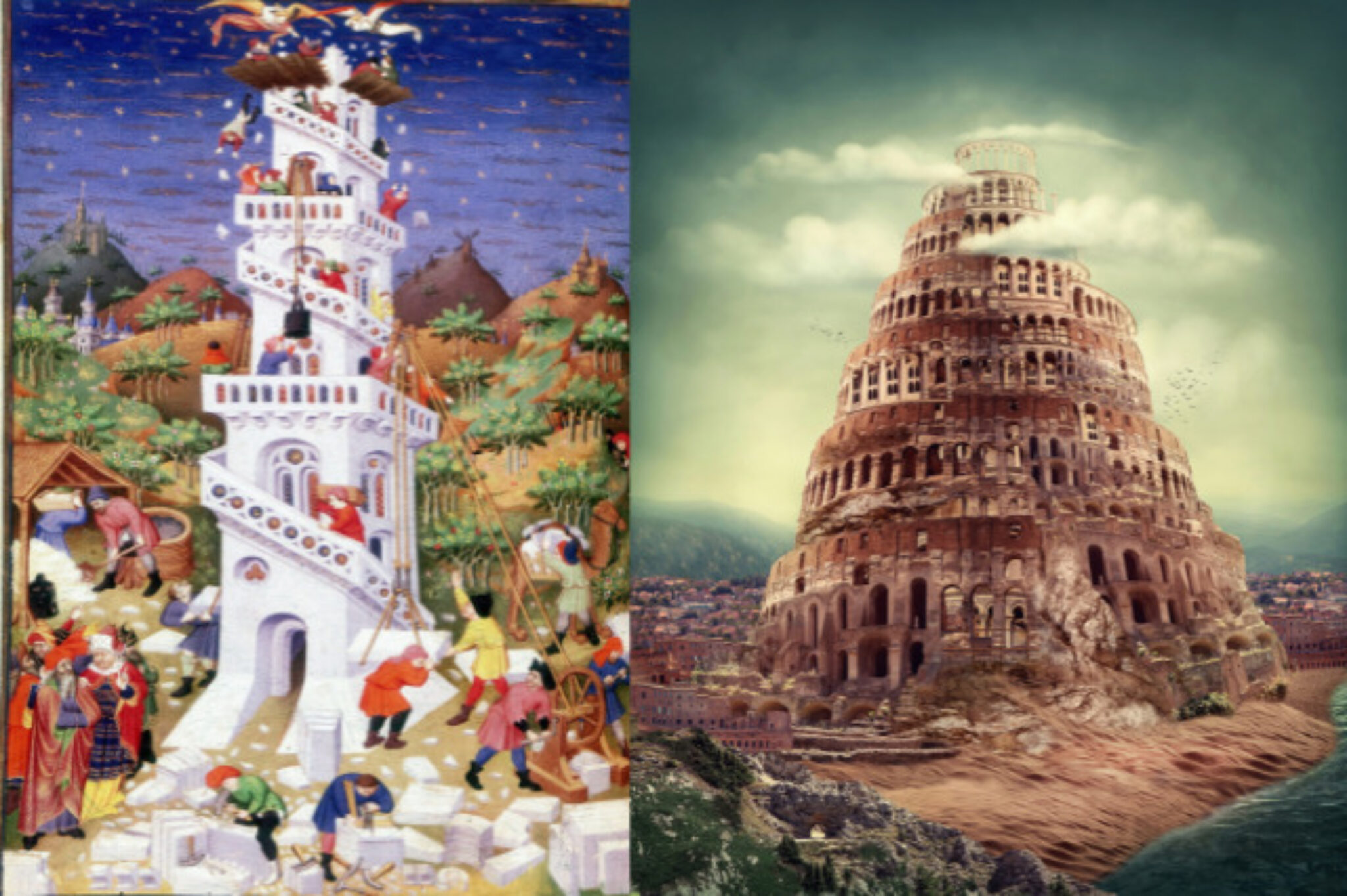 who built the tower of babel