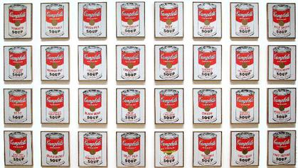 Campbell’s Soup Cans by Andy Warhol