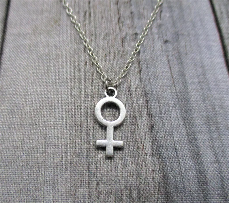 Venus symbol Necklace