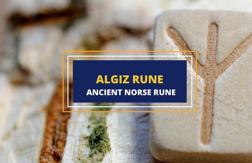 Algiz rune symbol