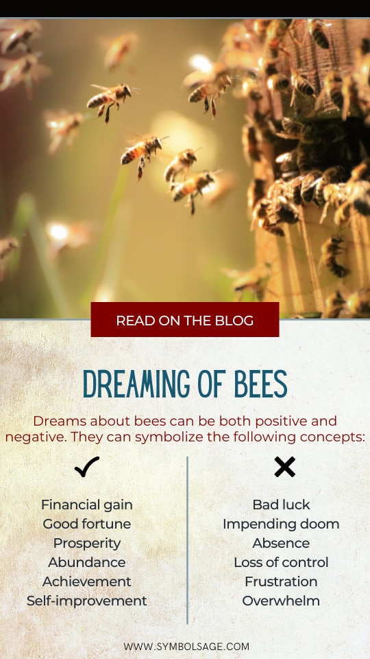 Dreaming of bees meaning