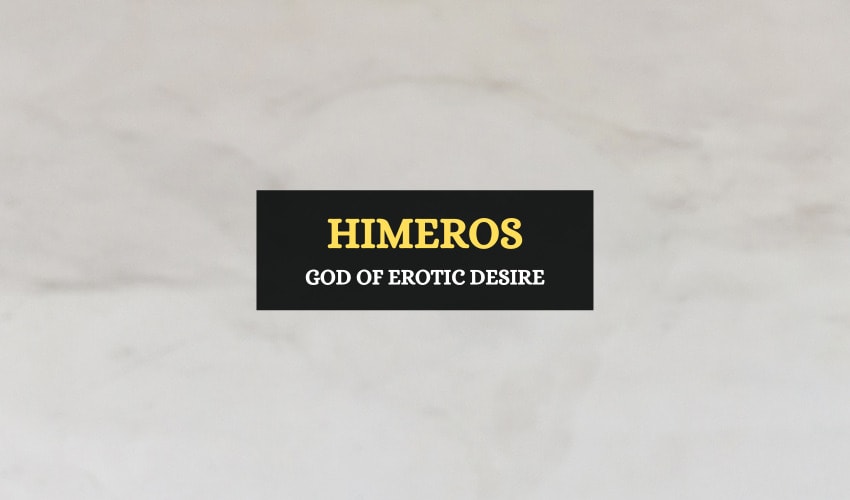 Himeros Greek god of desire