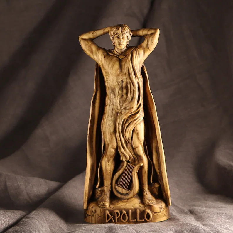 Apollo god statue