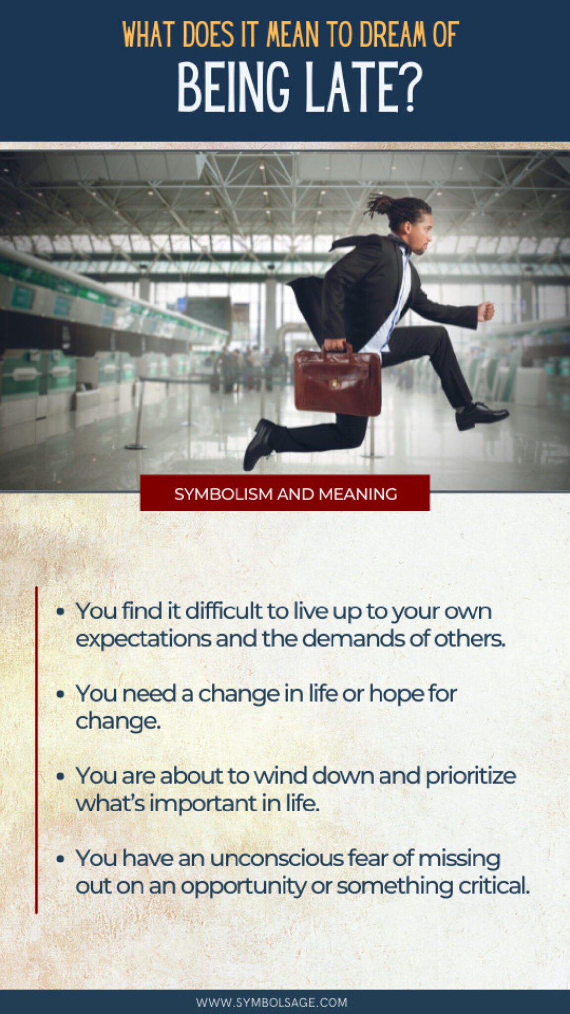 Why You’re Dreaming of Being Late Symbol Sage